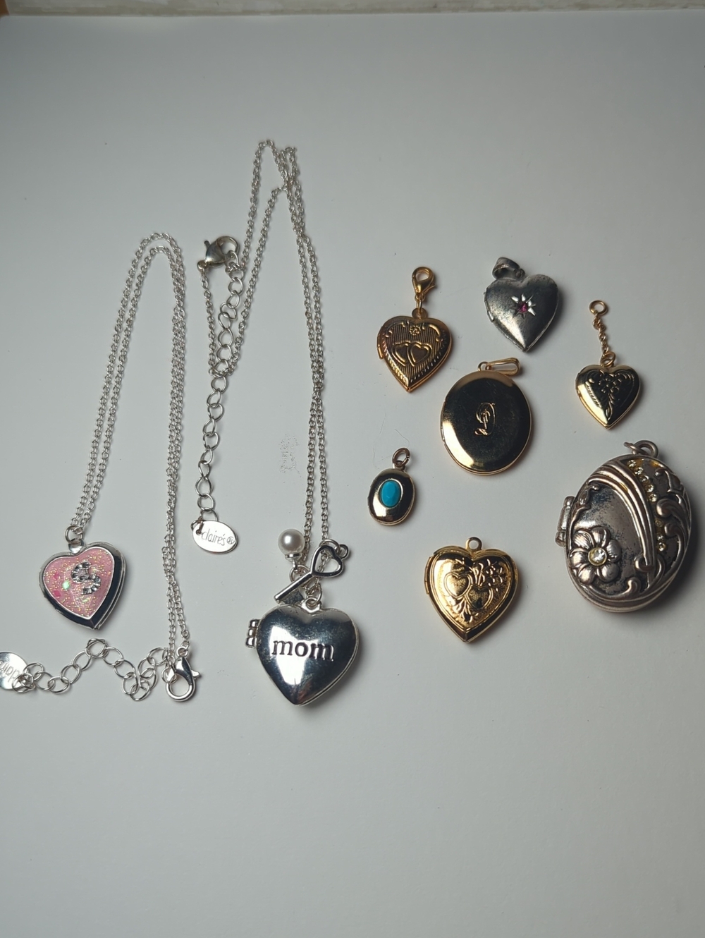 Collection Of Locket Necklace Pendants